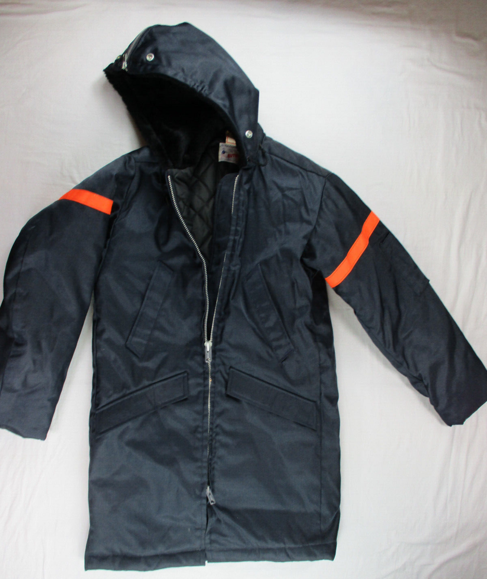 Butwin Jacket Parka Men 34 Blue Quilted CHP Police Tactical US Talon VTG Rare